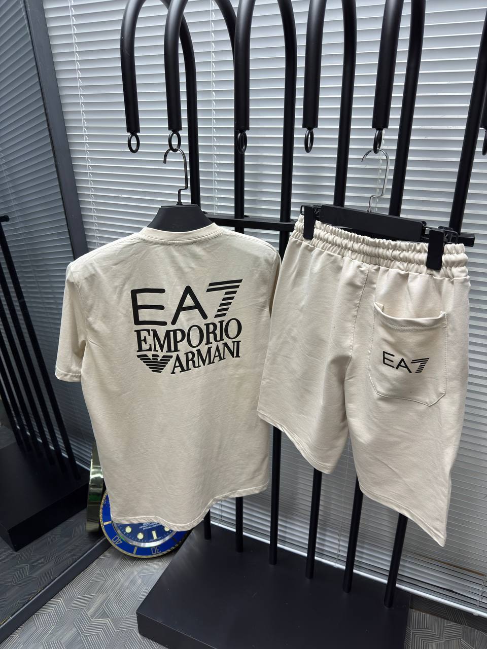 Летен екип EA7 BEIGE 19006