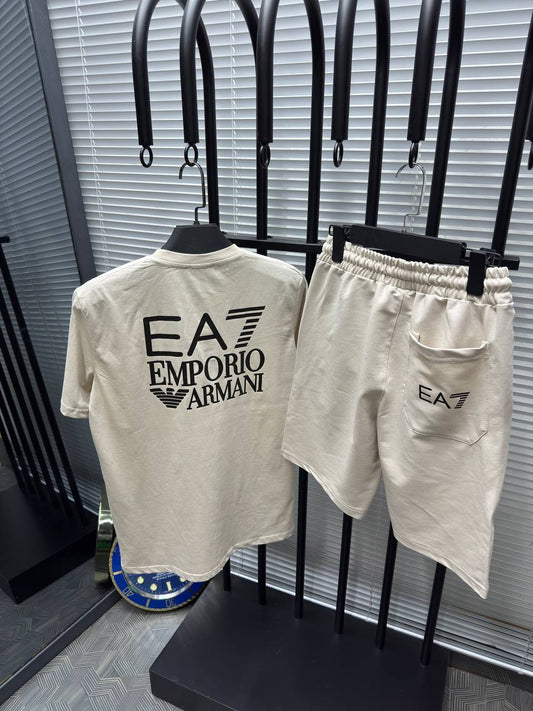 Летен екип EA7 BEIGE 19006