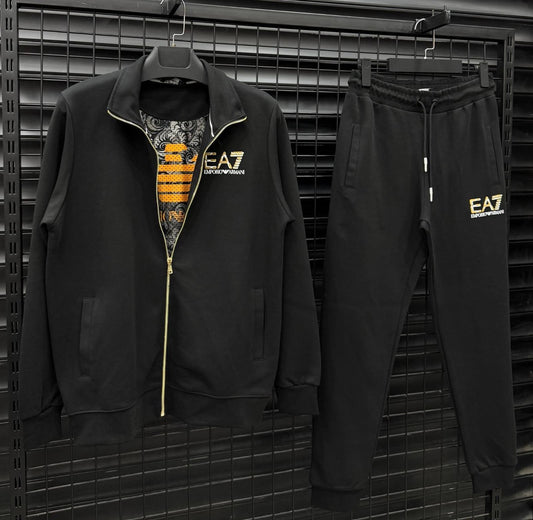 Спортен памучен екип EA7 1153