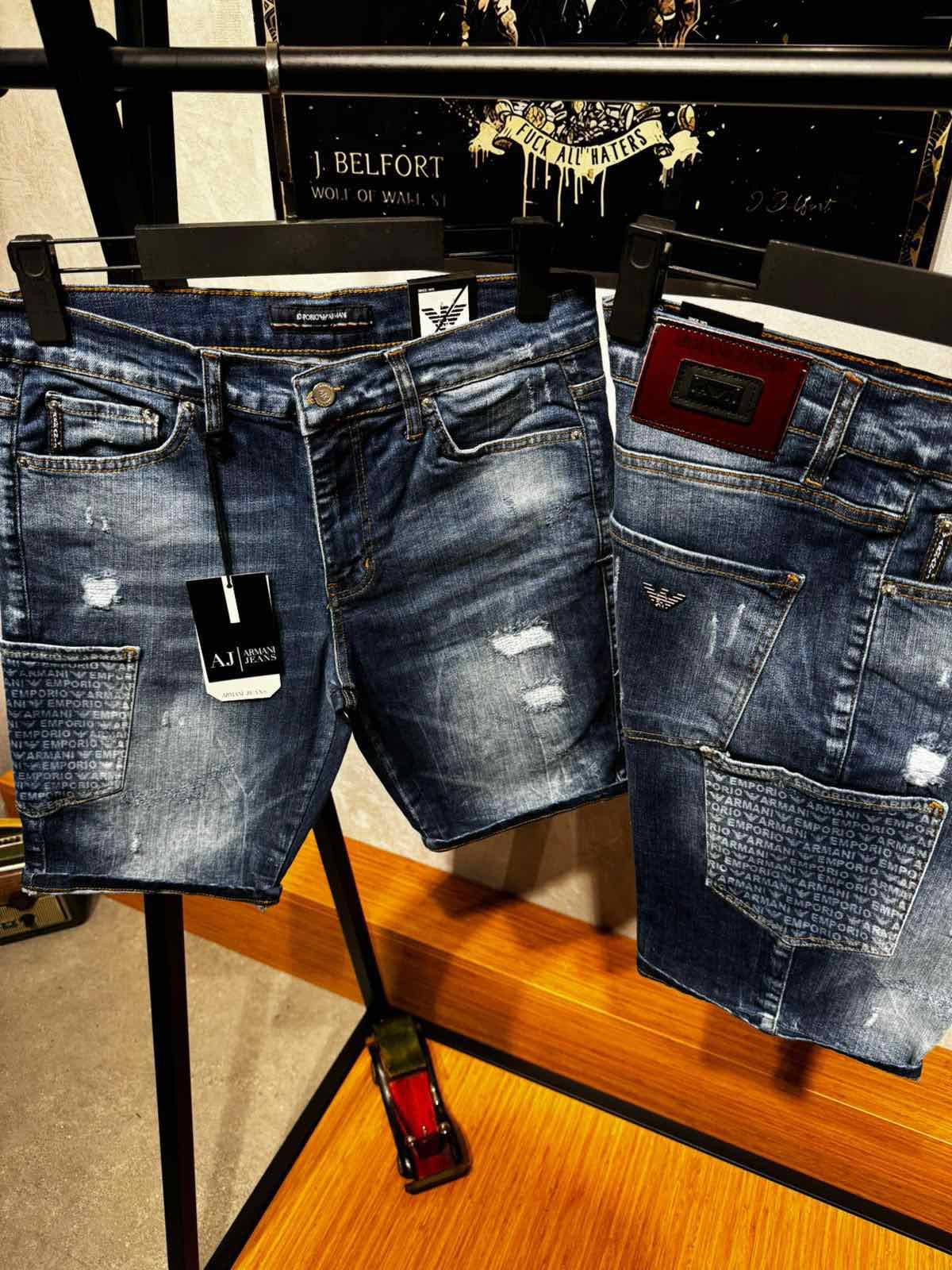 Къси дънки Armani 6115