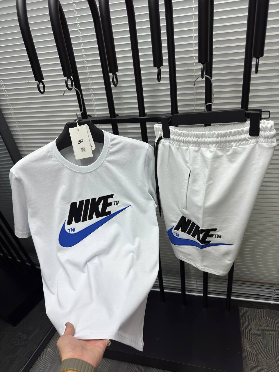 Летен екип NIKE WHITE 31005