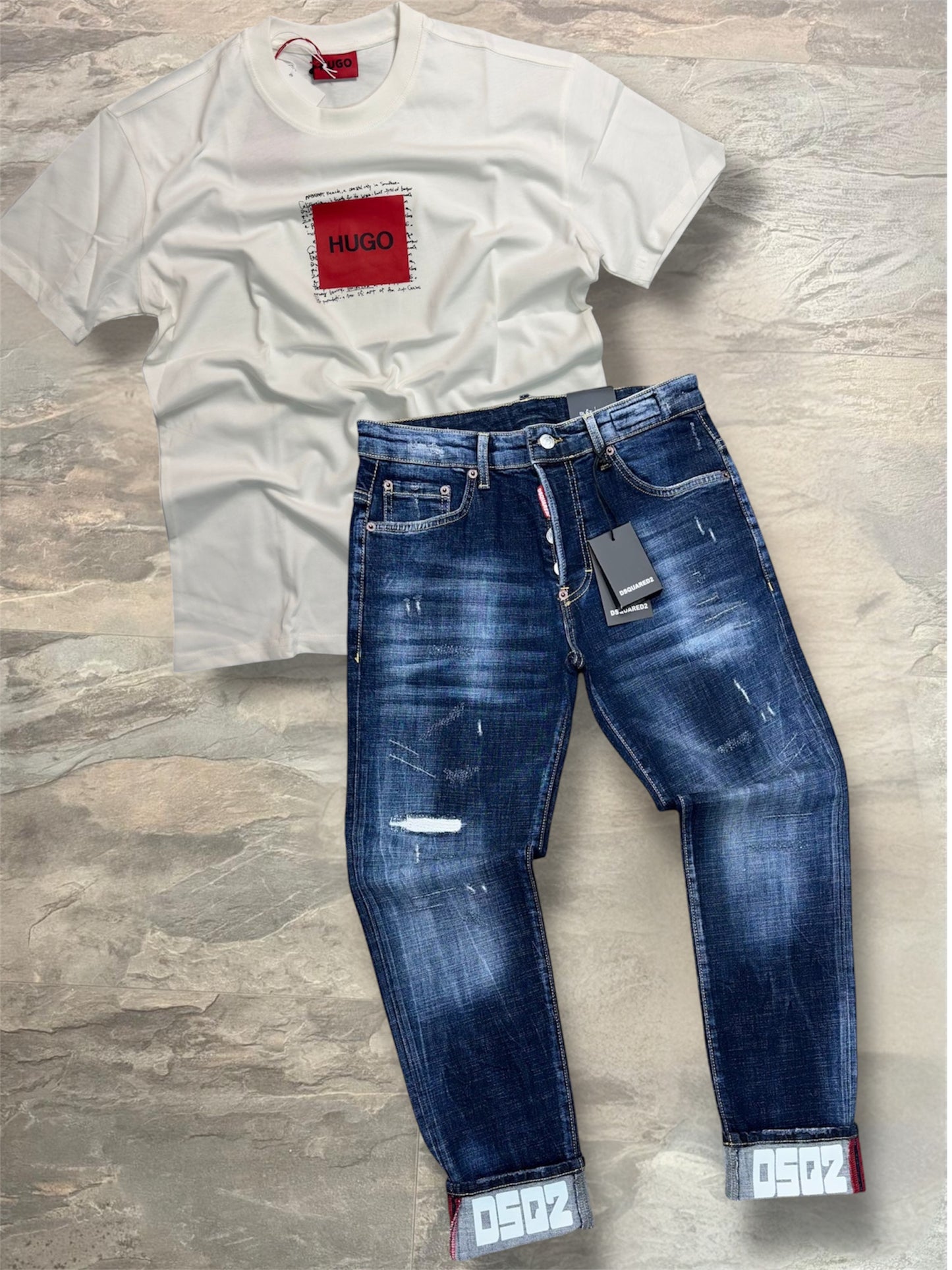 Дънки + тениска /Сет/ 1213