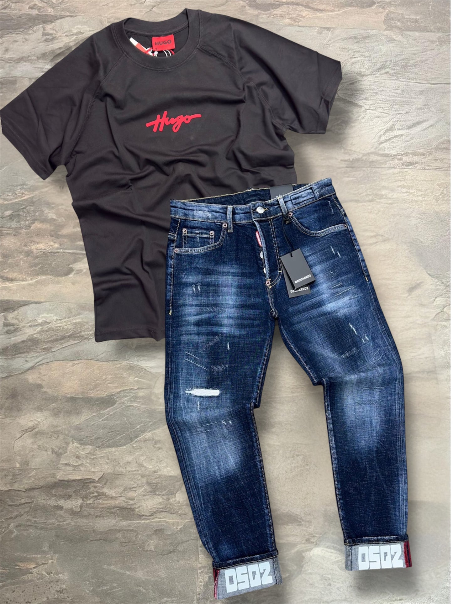 Дънки + тениска /Сет/ 1260