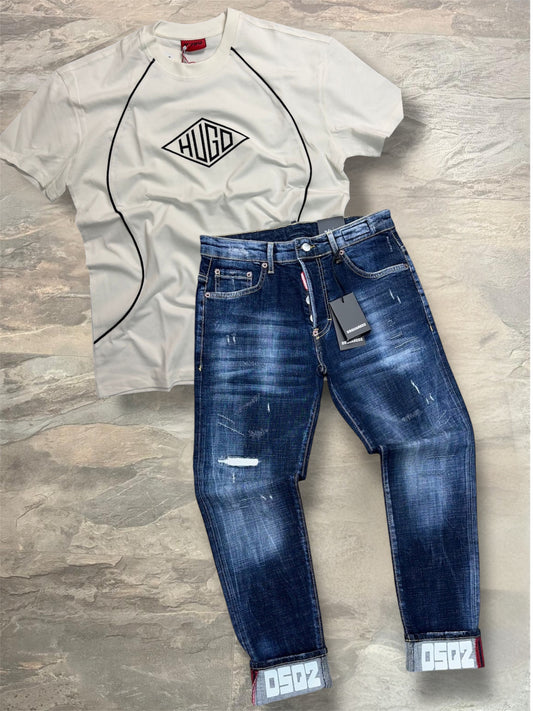 Дънки + тениска /Сет/ 5252