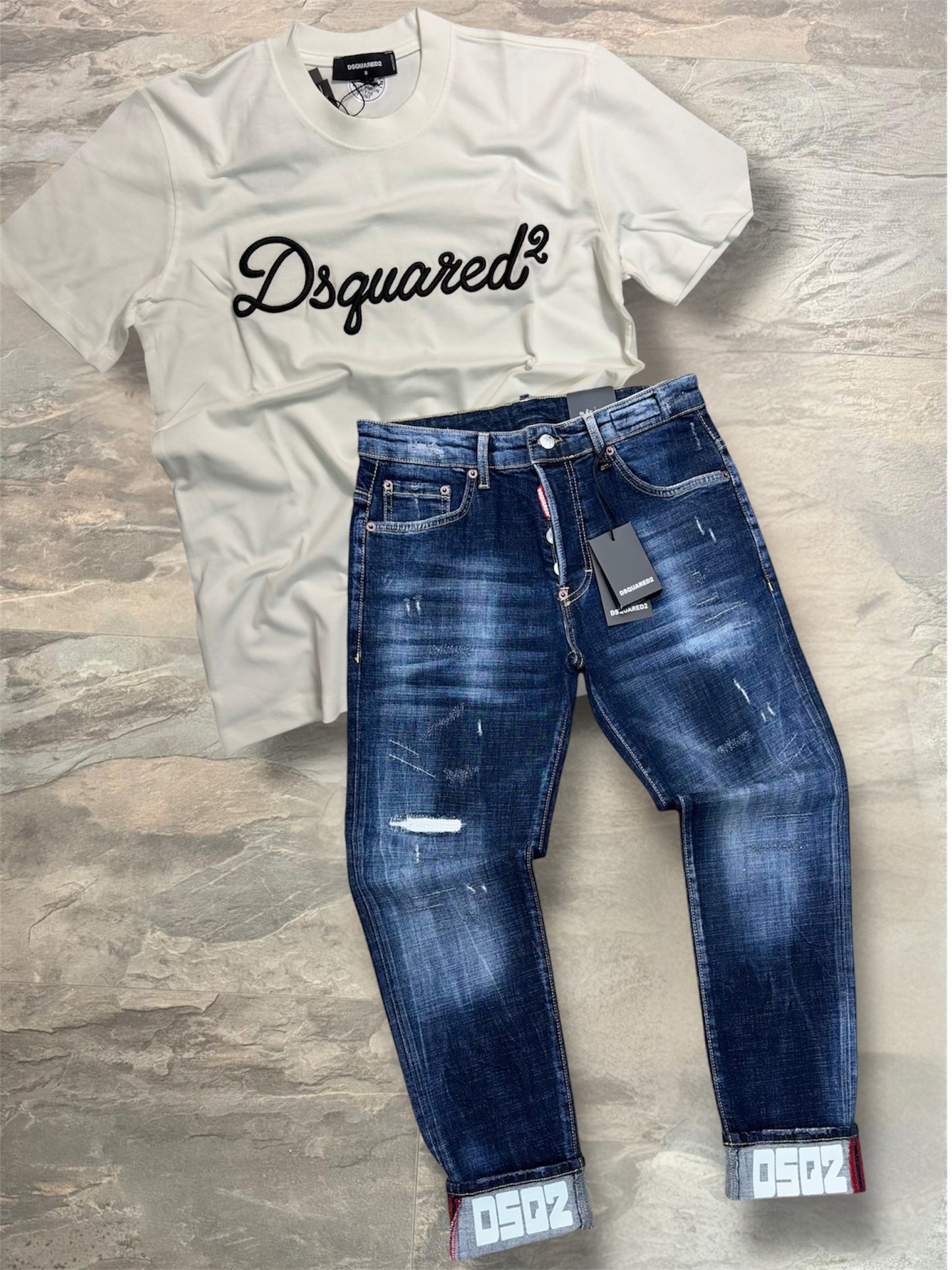 Дънки + тениска /Сет/ 6060