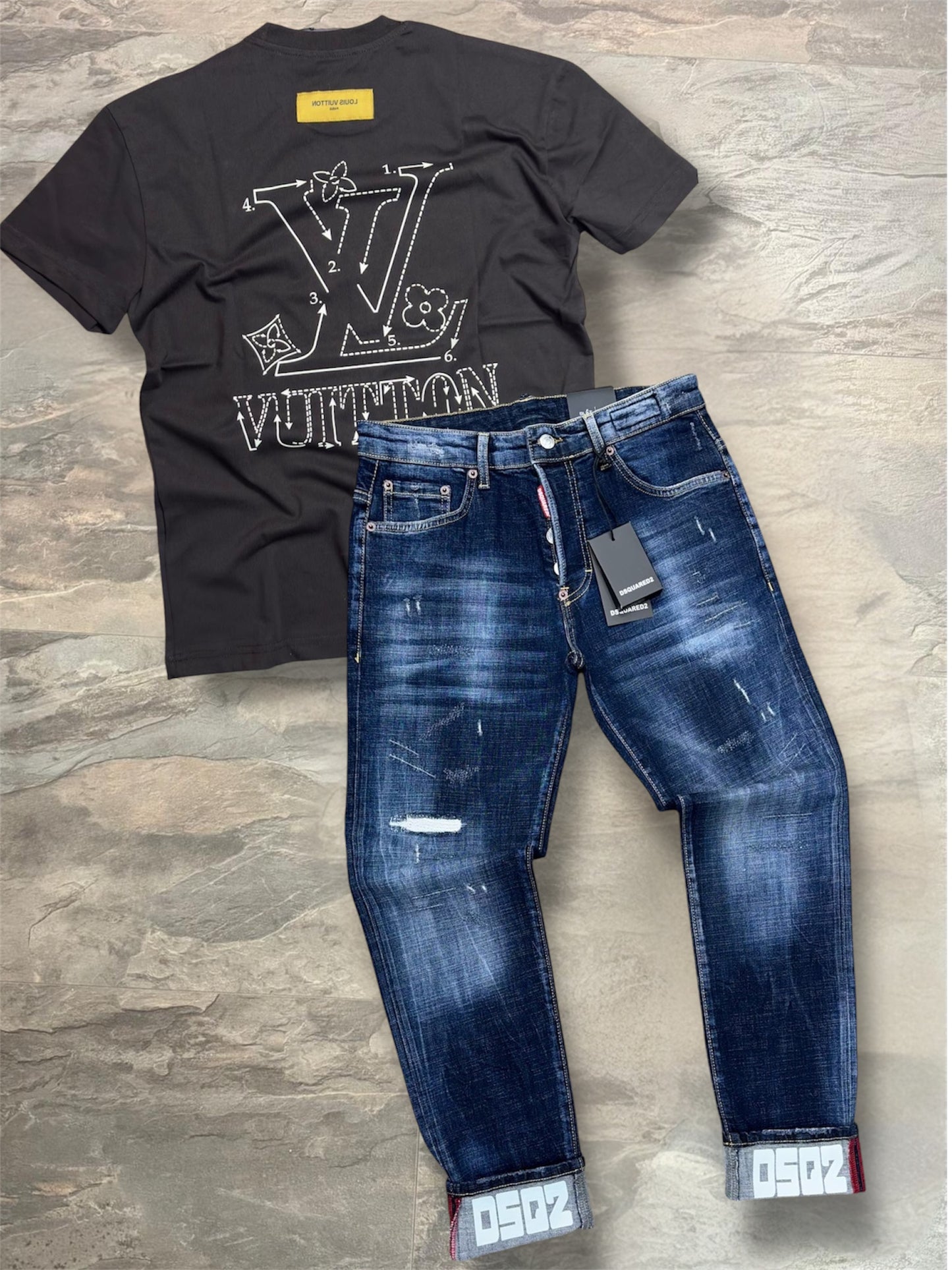 Дънки + тениска /Сет/ 1830