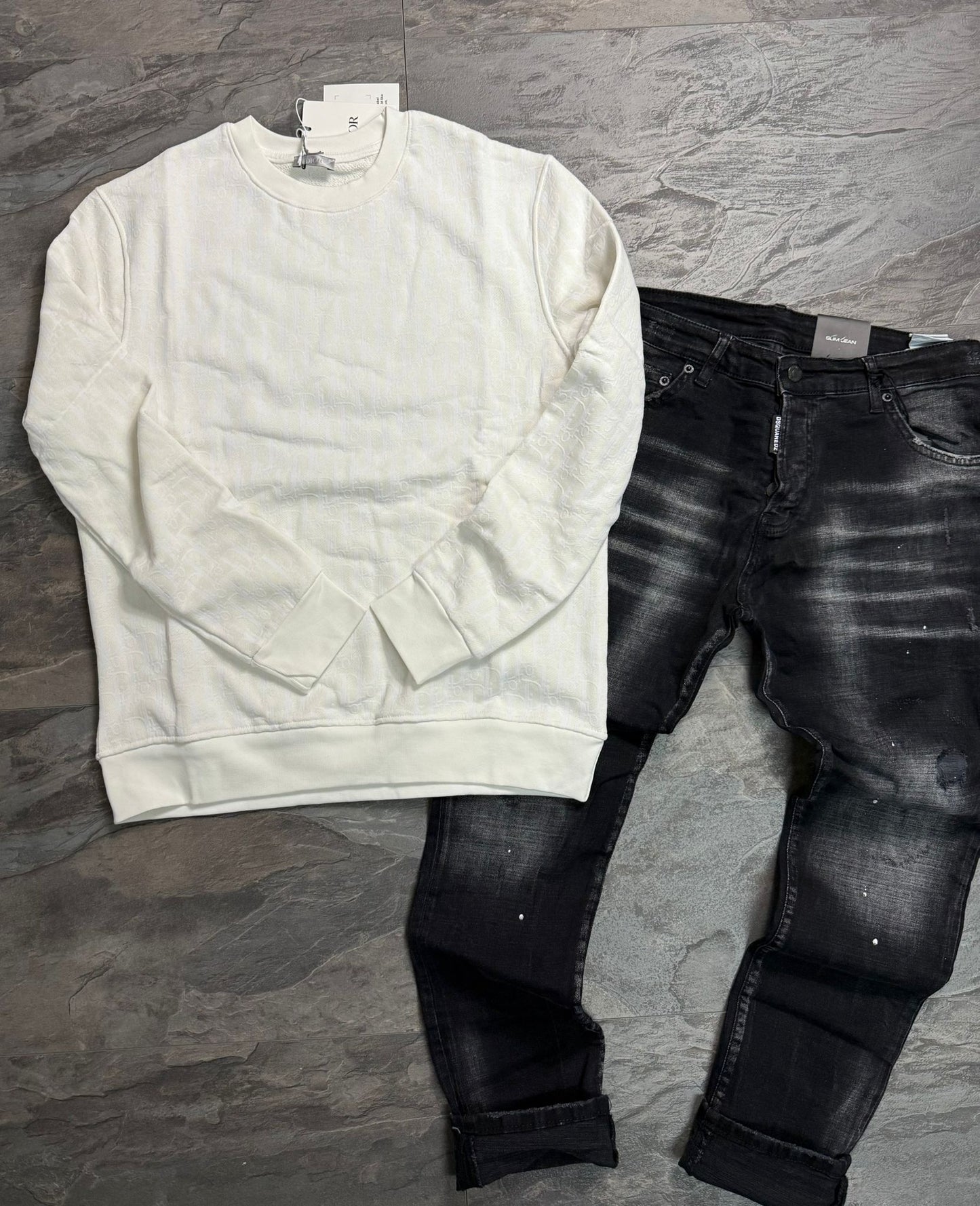 Дънки + Блуза /Сет/