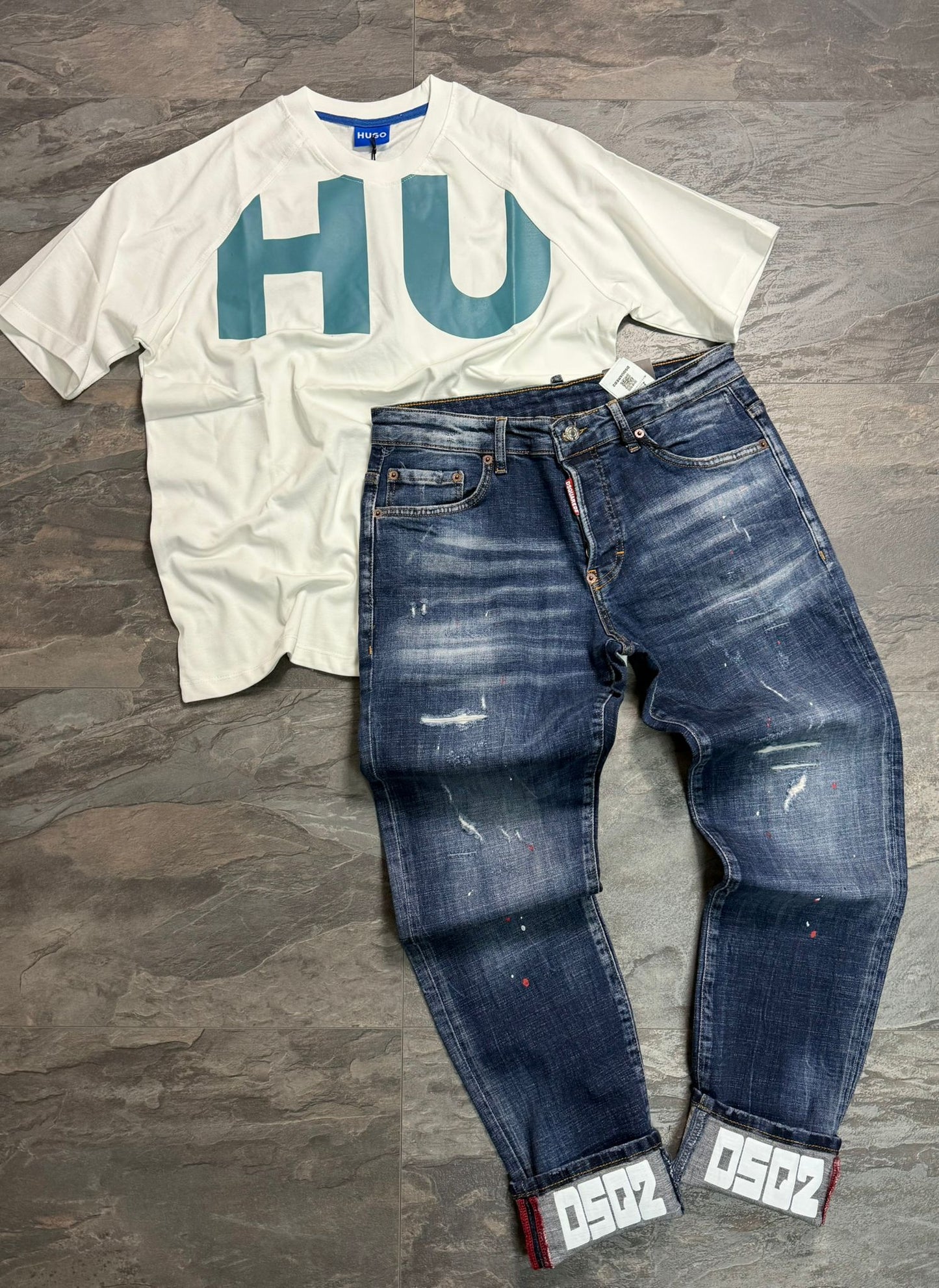 Дънки + тениска /Сет/