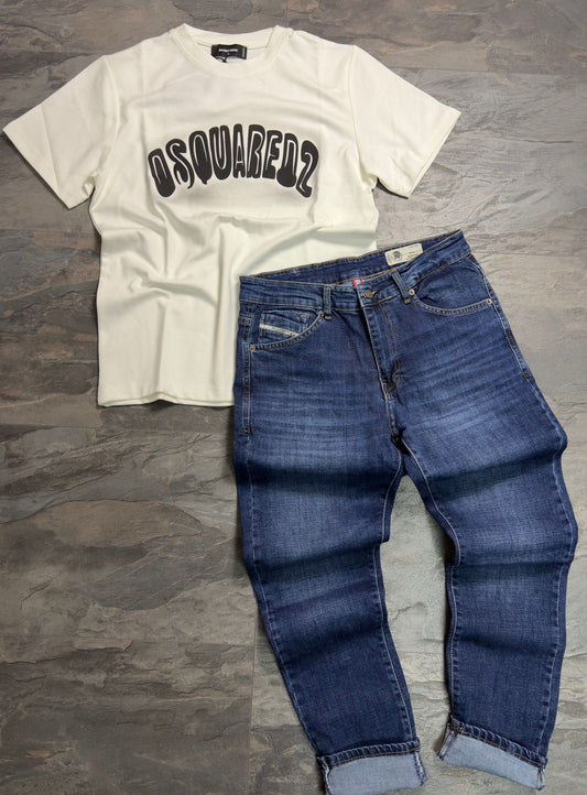 Дънки + тениска /Сет/