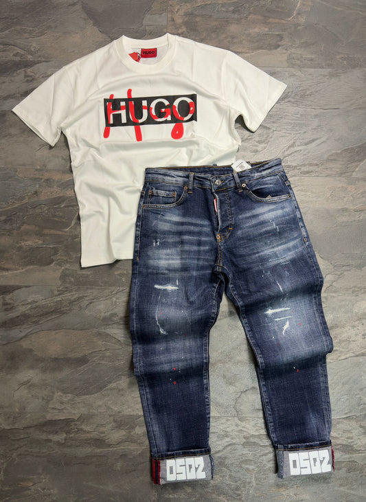 Дънки + тениска /Сет/