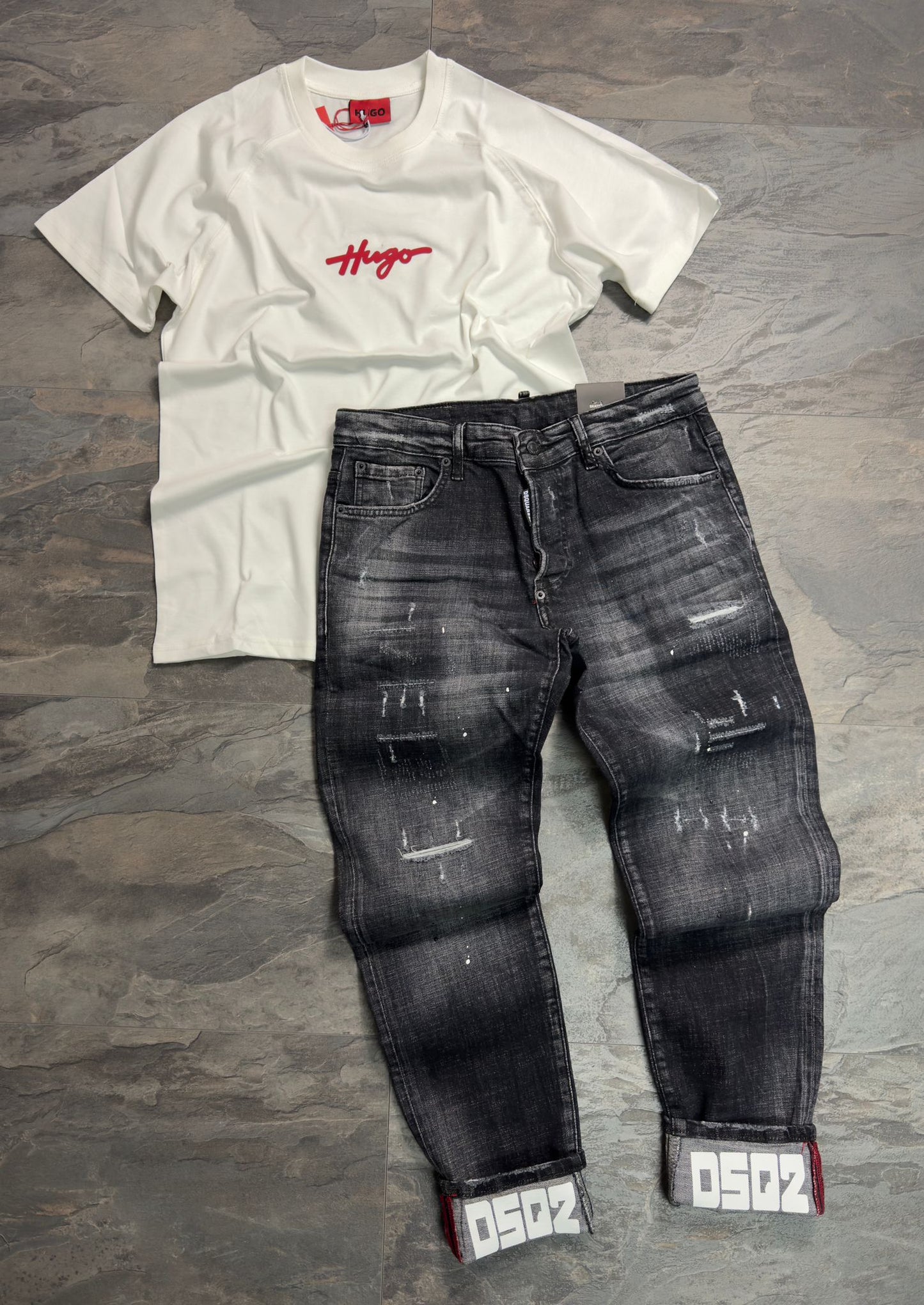 Дънки + тениска /Сет/