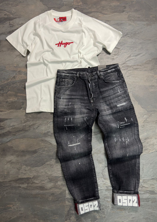 Дънки + тениска /Сет/