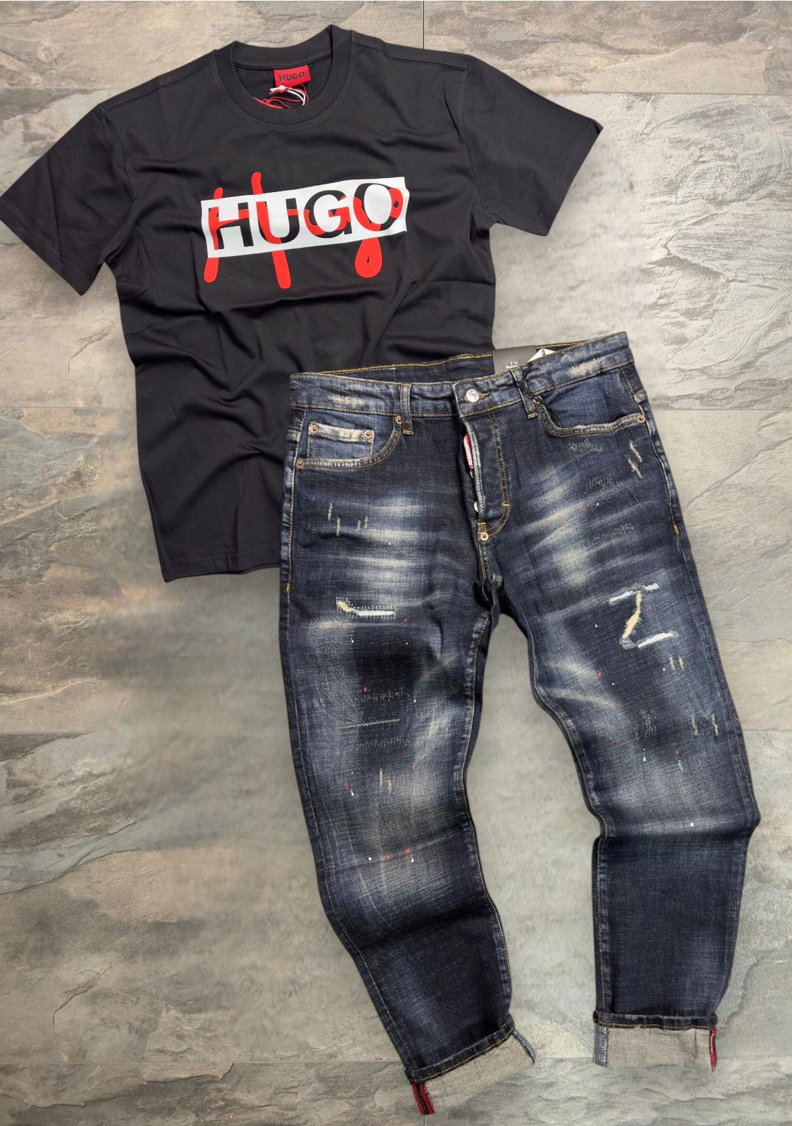 Дънки + тениска /Сет/ 0102