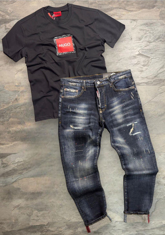 Дънки + тениска /Сет/ 0103