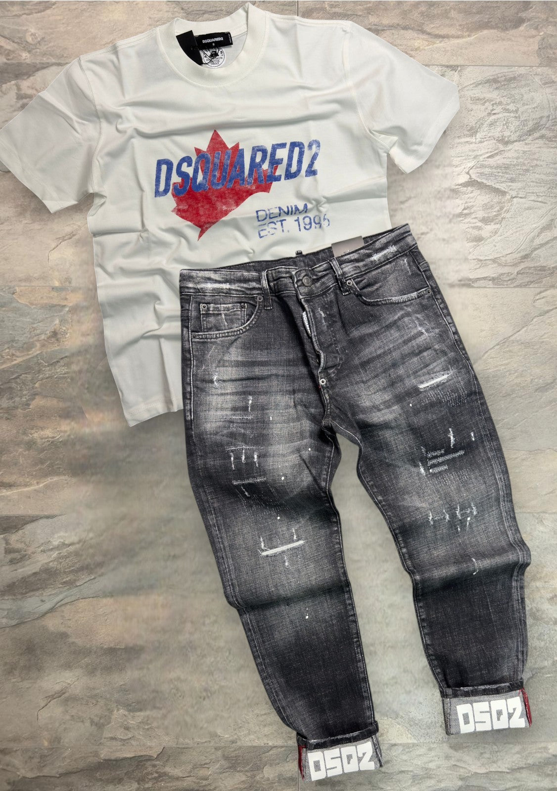 Дънки + тениска /Сет/ 0106