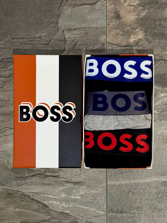 Mъжки боксерки BOSS - 3бр.