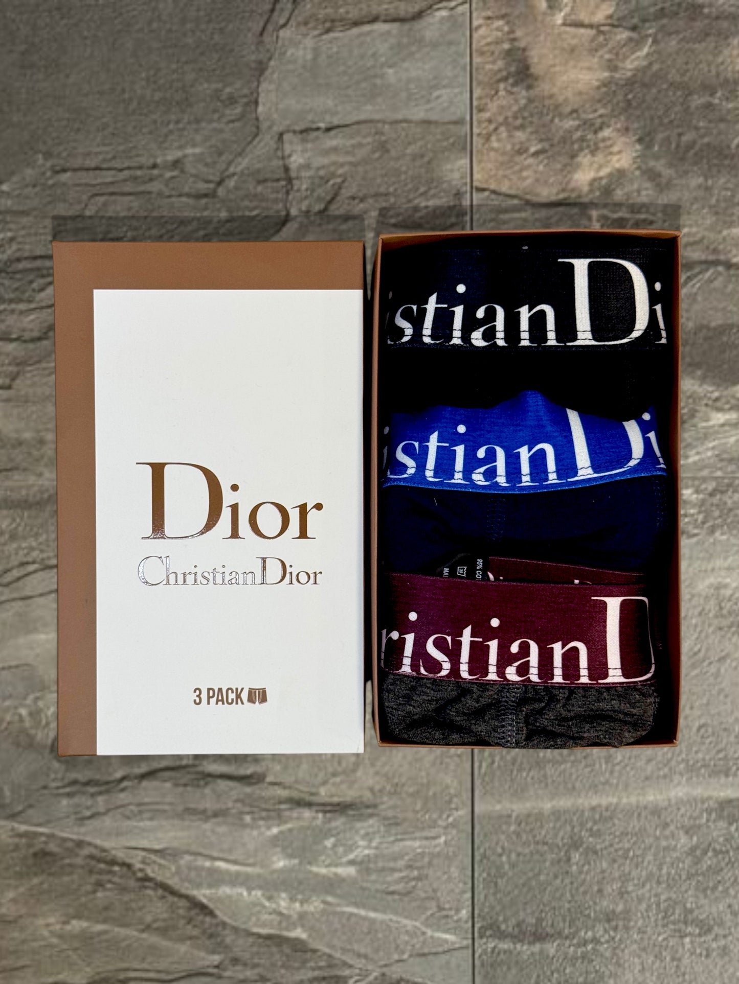 Mъжки боксерки DIOR - 3бр.