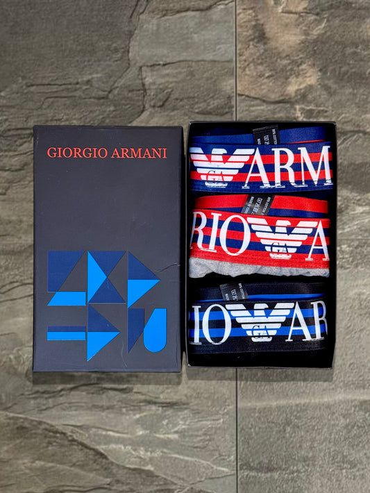 Mъжки боксерки Giorgio Armani - 3бр.