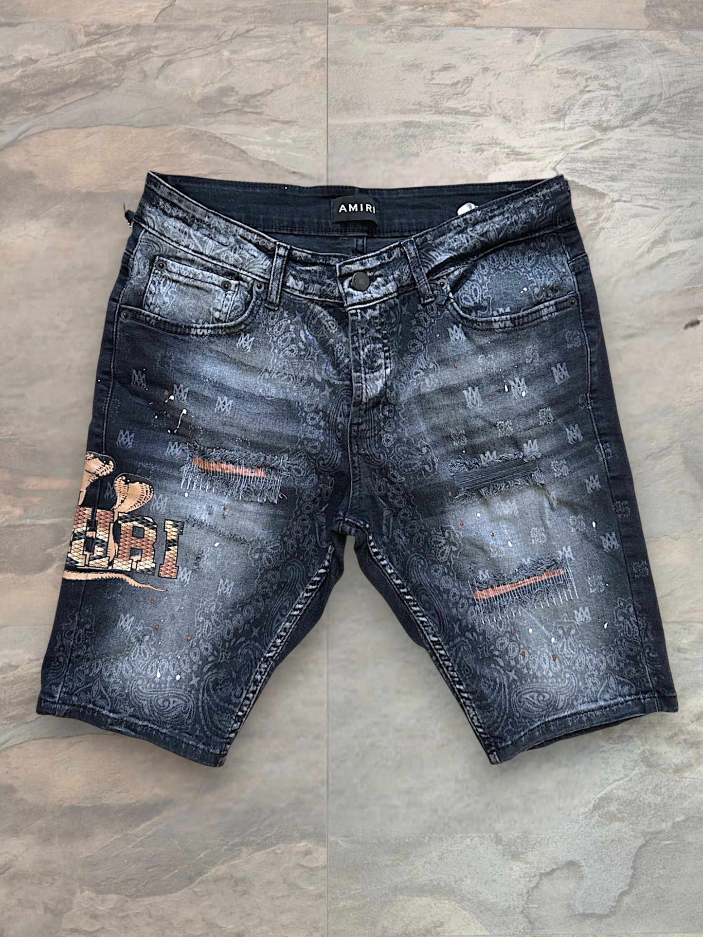 Къси дънки Amiri S6613