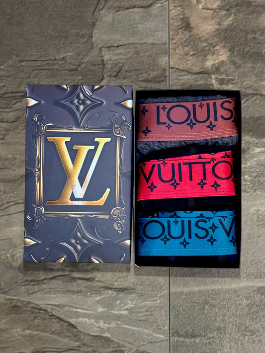 Mъжки боксерки LV - 3бр.