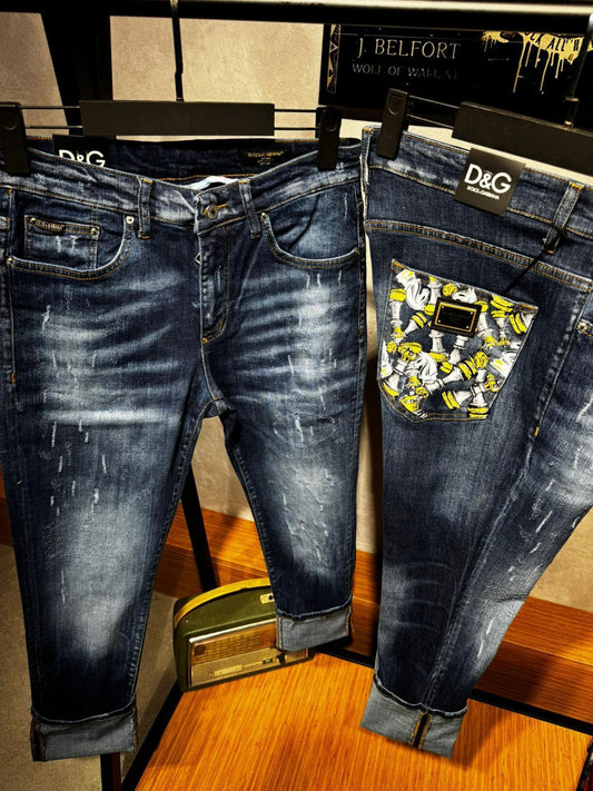 Дълги дънки Dolce and Gabbana 7721