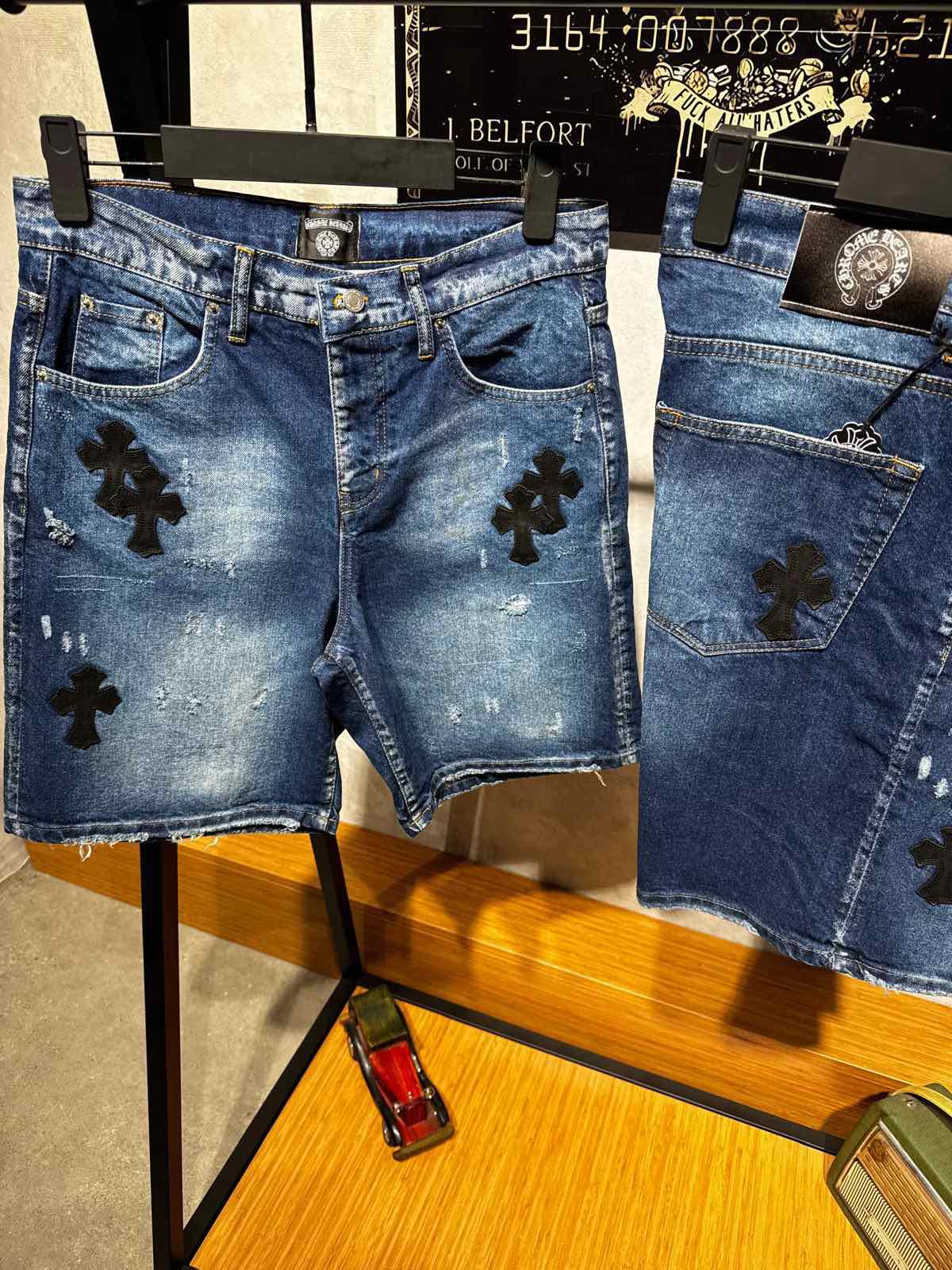 Къси дънки YSL 1015