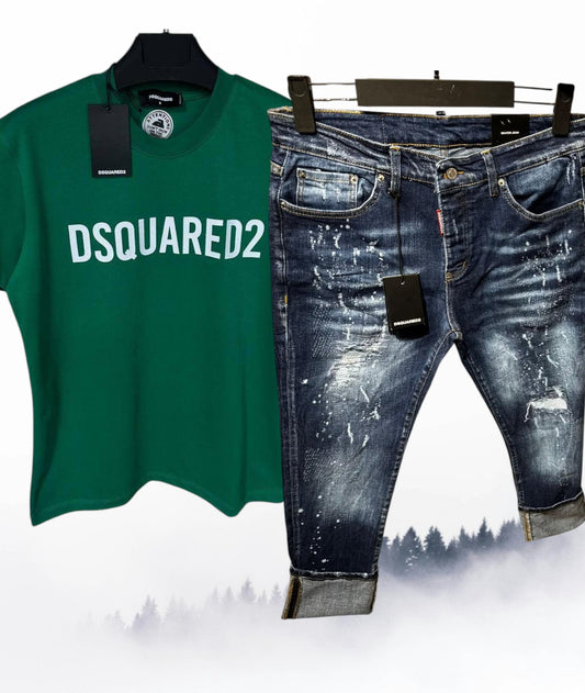 Сет /Тениска + Дънки/