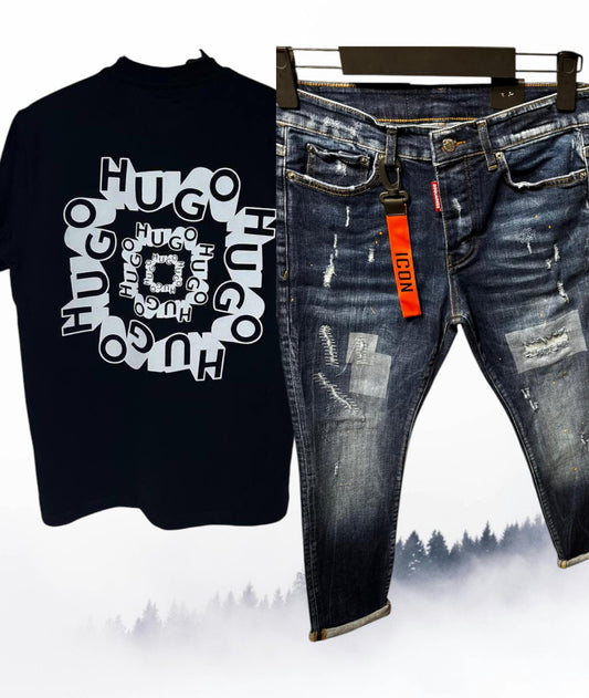 Сет /Тениска + Дънки/