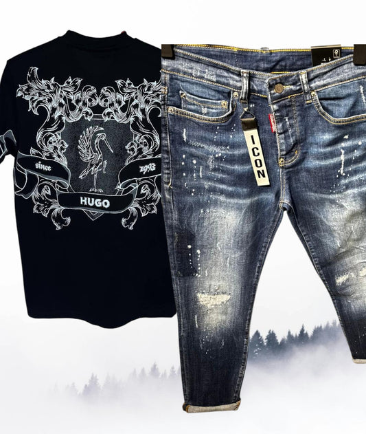 Сет /Тениска + Дънки/