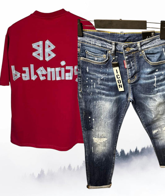 Сет /Тениска + Дънки/